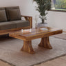 MARON Solid Sheesham Wood Coffee Table - 3 Years Warranty