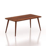 Oval Solid Sheesham Wood 6 Seater Dining Table - 3 Years Warranty