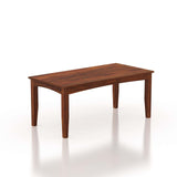 Crown Solid Sheesham Wood 6 Seater Dining Table - 3 Years Warranty
