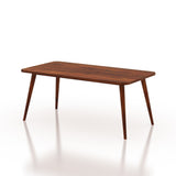Oval Solid Sheesham Wood 6 Seater Dining Table Set - 3 Years Warranty