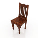 Akon Solid Sheesham Wood 6 Seater Dining Table Set - 3 Years Warranty