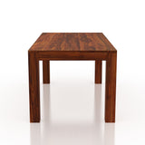 Mayor Solid Sheesham Wood 6 Seater Dining Table - 3 Years Warranty
