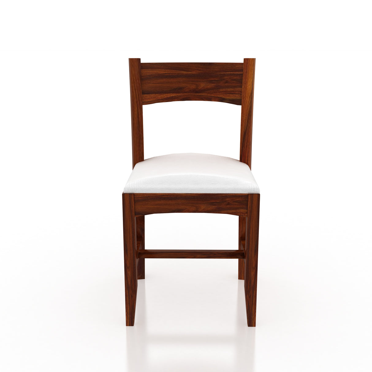 Crown Solid Sheesham Wood 6 Seater Dining Table Set With Bench - 3 Years Warranty