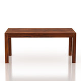Latin Solid Sheesham Wood 6 Seater Dining Table Set - 3 Years Warranty