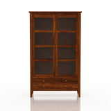 Italian Solid Sheesham Wood Display Unit - 3 Years Warranty
