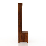 Armania Solid Sheesham Wood Dressing Table with Door and Drawer - 3 Years Warranty