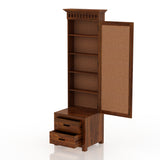 Armania Solid Sheesham Wood Dressing Table with Door and Drawer - 3 Years Warranty