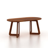 Peter Solid Sheesham Wood 6 Seater Dining Table - 3 Years Warranty