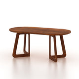 Peter Solid Sheesham Wood 6 Seater Dining Table - 3 Years Warranty