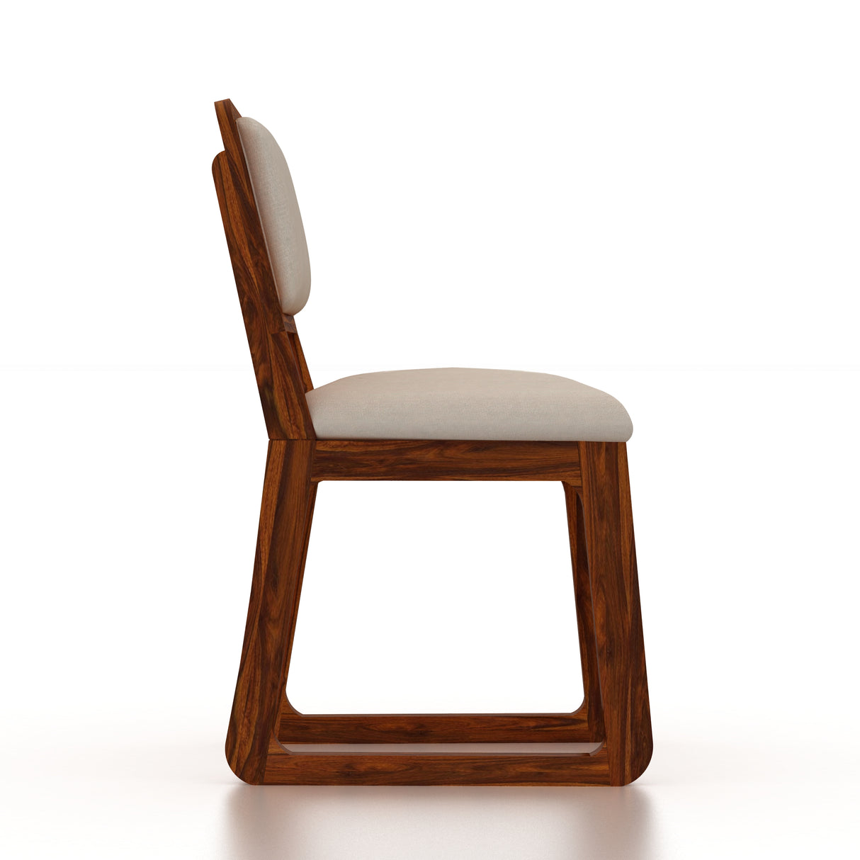 Peter Solid Sheesham Wood Office/Study/Dining Chair - 3 Years Warranty