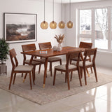 Elley Solid Sheesham Wood 6 Seater Dining Set - 3 Years Warranty