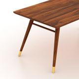 Elley Solid Sheesham Wood 6 Seater Dining Set - 3 Years Warranty