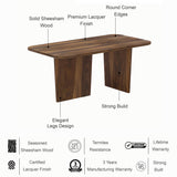 Lazio Solid Sheesham Wood 6 Seater Dining Table Set - 3 Years Warranty
