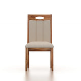 Genova Solid Acacia Wood Office/Study/Dining Chair - 3 Years Warranty