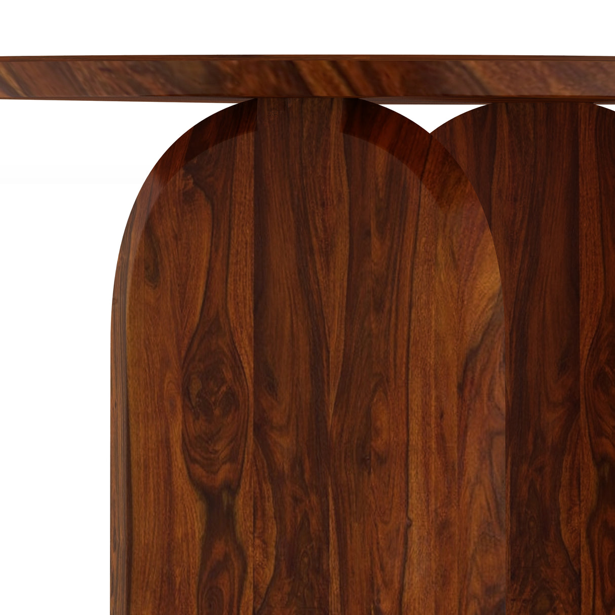 Hummer Solid Sheesham Wood 6 Seater Dining Table - 3 Years Warranty