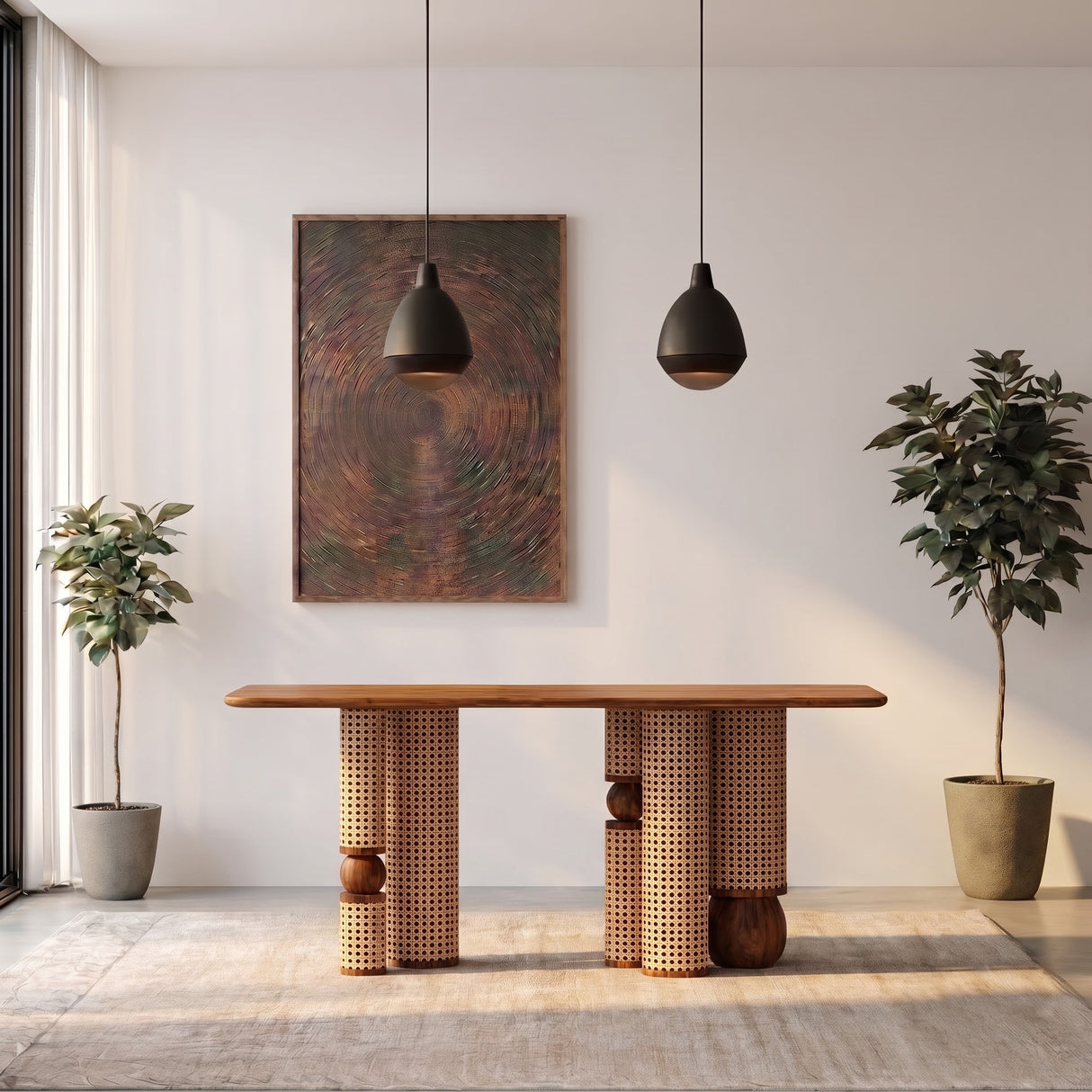 Naptune Solid Sheesham Wood 6 Seater Dining Set - 3 Years Warranty