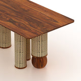 Naptune Solid Sheesham Wood 6 Seater Dining Set - 3 Years Warranty