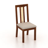 Edin Solid Sheesham Wood Office/Study/Dining Chair - 3 Years Warranty