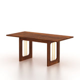 Edin Solid Sheesham Wood 6 Seater Dining Set - 3 Years Warranty