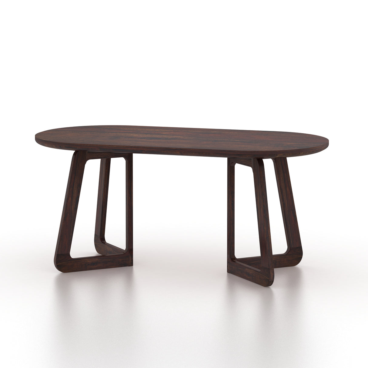 Peter Solid Sheesham Wood 6 Seater Dining Table - 3 Years Warranty