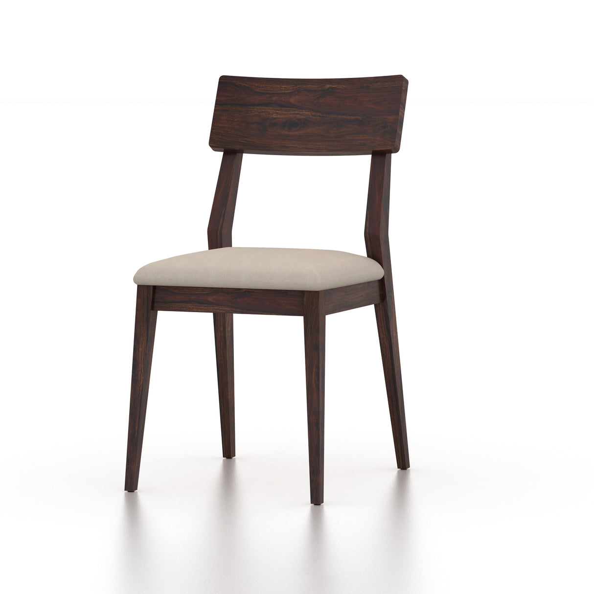 Elley Solid Sheesham Wood Office/Study/Dining Chair - 3 Years Warranty
