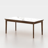 Watson Solid Sheesham Wood 6 Seater Dining Table - 3 Years Warranty