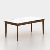 Watson Solid Sheesham Wood 6 Seater Dining Table - 3 Years Warranty