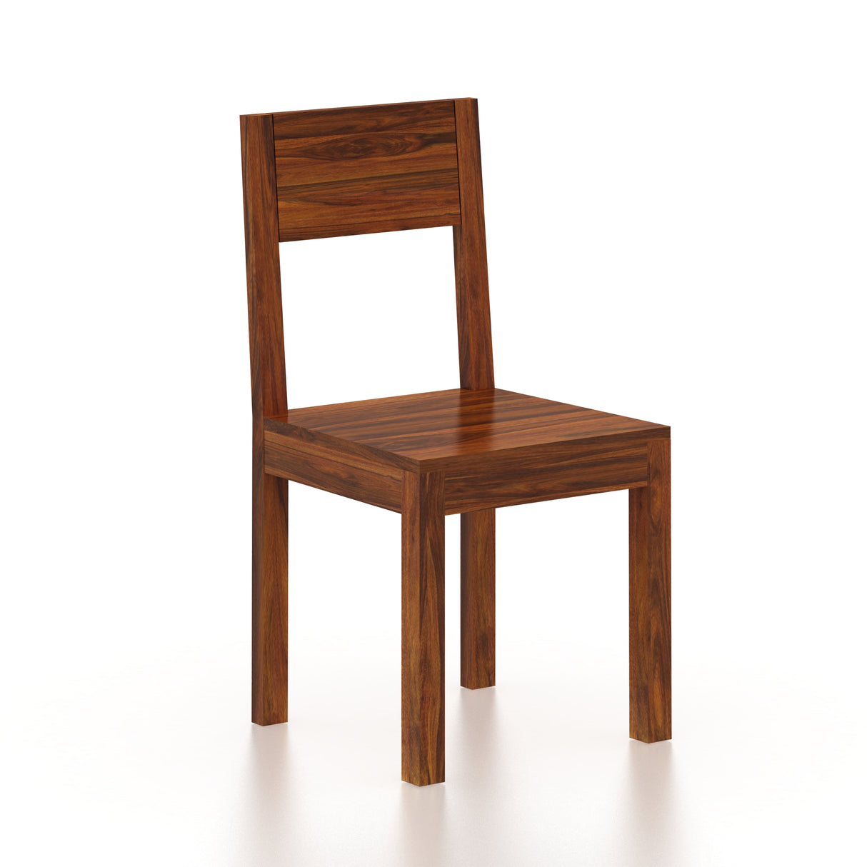 Swiss Solid Sheesham Wood 6 Seater Dining Table Set - 3 Years Warranty