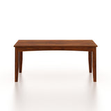 Swiss Solid Sheesham Wood 6 Seater Dining Table Set - 3 Years Warranty