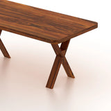 MARTIN Solid Sheesham Wood 6 Seater Dining Table - 3 Years Warranty