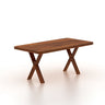 MARTIN Solid Sheesham Wood 6 Seater Dining Table - 3 Years Warranty