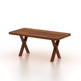 MARTIN Solid Sheesham Wood 6 Seater Dining Table - 3 Years Warranty
