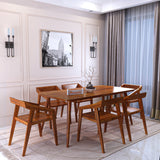 Emporio Solid Sheesham Wood 6 Seater Dining Table Set - 3 Years Warranty