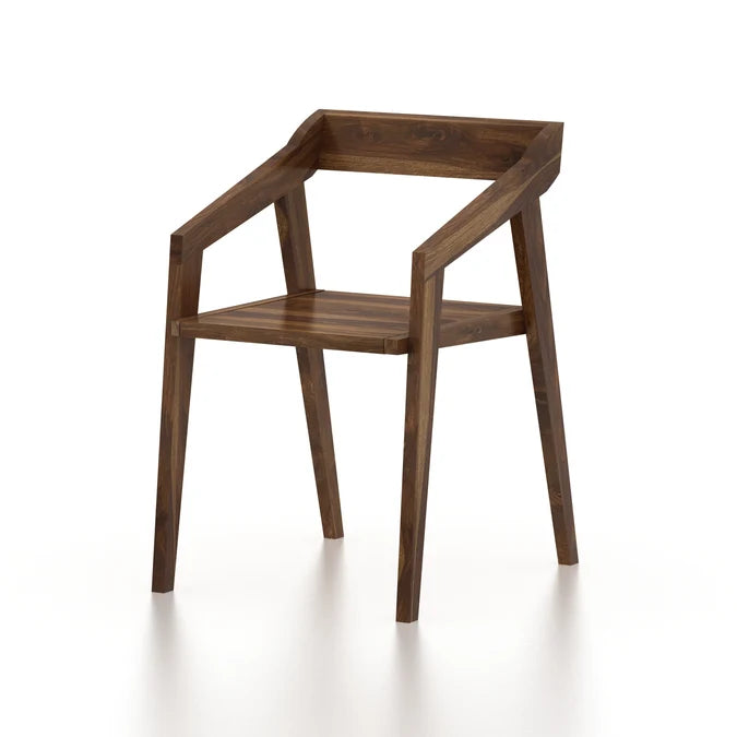 Emporio Solid Sheesham Wood Office/Study/Dining Chair - 3 Years Warranty