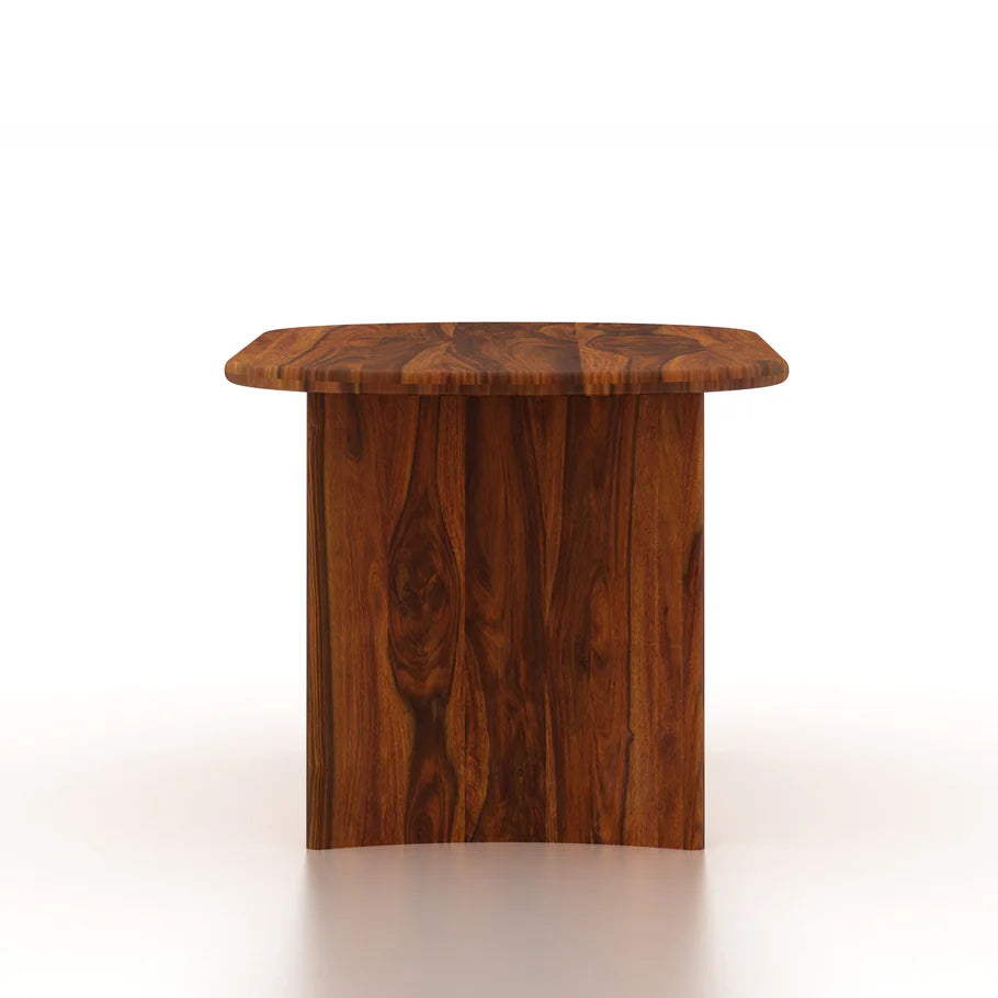 CHICAGO Solid Sheesham Wood 6 Seater Dining Table - 3 Years Warranty