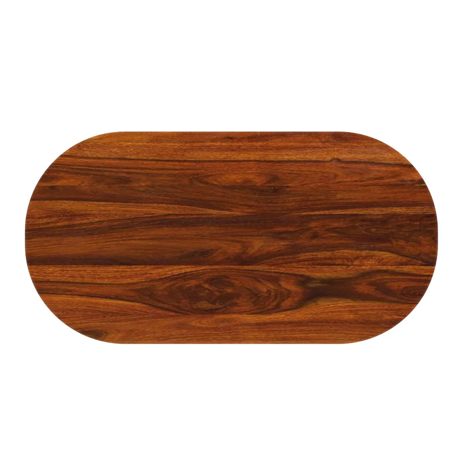 CHICAGO Solid Sheesham Wood 6 Seater Dining Table - 3 Years Warranty