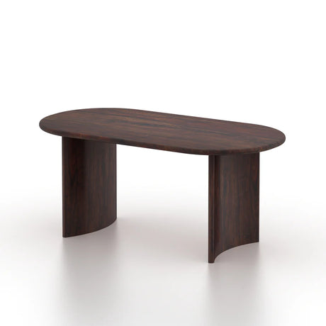 CHICAGO Solid Sheesham Wood 6 Seater Dining Table - 3 Years Warranty