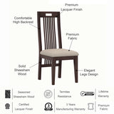 Vegator Solid Sheesham Wood Office/Study/Dining Chair - 3 Years Warranty