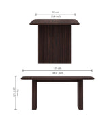 Vegator Solid Sheesham Wood 6 Seater Dining Table Set - 3 Years Warranty