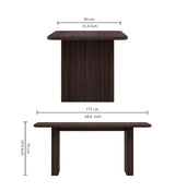 Vegator Solid Sheesham Wood 6 Seater Dining Table - 3 Years Warranty