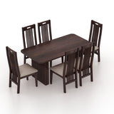 Vegator Solid Sheesham Wood 6 Seater Dining Table Set - 3 Years Warranty