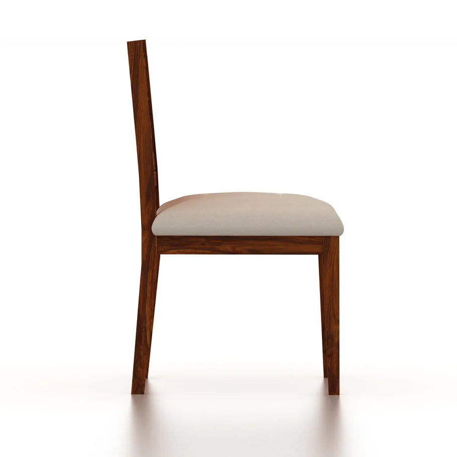 RAFEL Solid Sheesham Wood Office/Study/Dining Chair - 3 Years Warranty