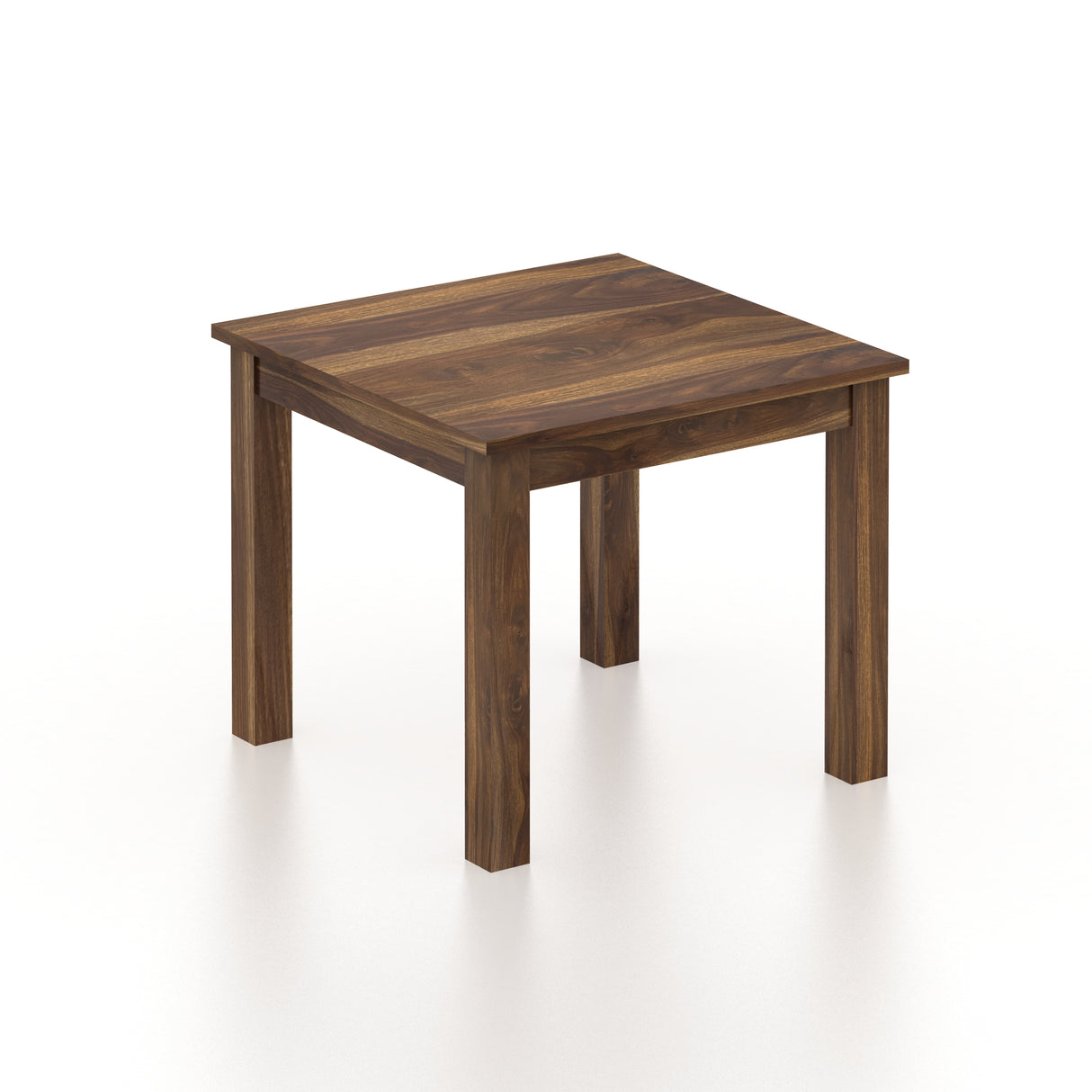 Cairo Solid Sheesham Wood Square 4 Seater Dining Table Set - 3 Years Warranty