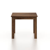 Cairo Solid Sheesham Wood Square 4 Seater Dining Table Set - 3 Years Warranty