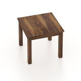 Cairo Solid Sheesham Wood Square 4 Seater Dining Table Set - 3 Years Warranty