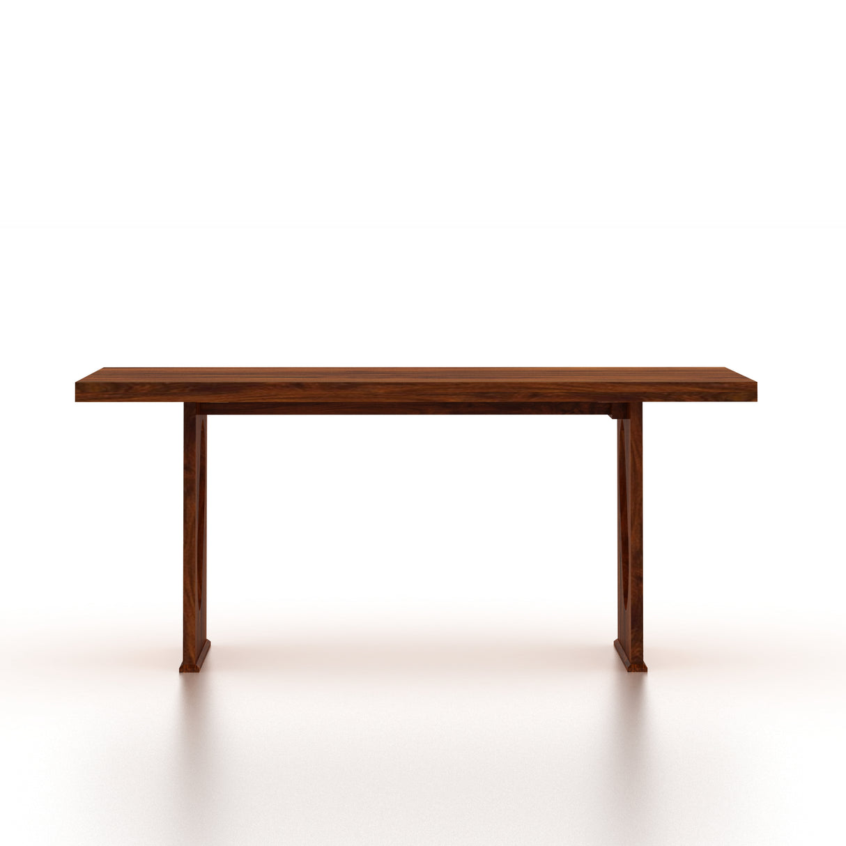 RAFEL Solid Sheesham Wood 6 Seater Dining Table Set - 3 Years Warranty