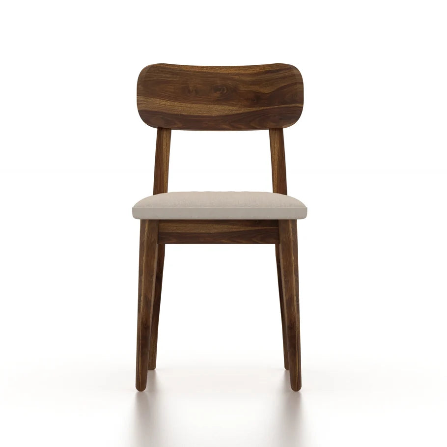 Lazio Solid Sheesham Wood Office/Study/Dining Chair - 3 Years Warranty