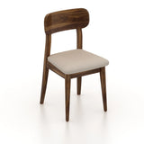 Lazio Solid Sheesham Wood Office/Study/Dining Chair - 3 Years Warranty