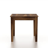 Syrus Rattan Solid Sheesham Wood 6 Seater Dining Table Set- 3 Years Warranty