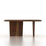Lazio Solid Sheesham Wood 6 Seater Dining Table - 3 Years Warranty